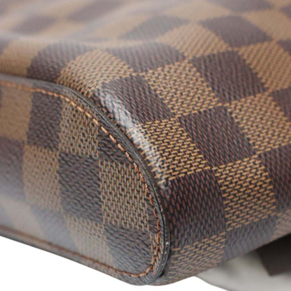 LOUIS VUITTON Authentic Brown Damier Canvas Hobo Bag - Picture 7 of 12